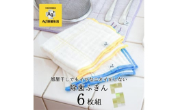 ふきんに付着した雑菌をしっかり抗菌、イヤなニオイを抑える「Ag+除菌ふきん」Ag+(銀イオン)には「光触媒除菌繊維 銀世界」を採用 Ag+(銀イオン)で繊維に付着した気になる菌を「直接抗菌」と「光触媒