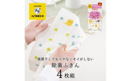 ふきんに付着した雑菌をしっかり抗菌、イヤなニオイを抑える「Ag+除菌ふきん」Ag+(銀イオン)には「光触媒除菌繊維 銀世界」を採用 Ag+(銀イオン)で繊維に付着した気になる菌を「直接抗菌」と「光触媒