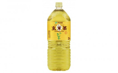 【定期便6ヶ月】お～いお茶　玄米茶2L×6本　［おーいお茶 ペットボトル ケース 箱 伊藤園 静岡］ 2017236 - 静岡県御前崎市