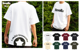 I shall overcome Revolla Premium Cotton Message T-Shirt困難を乗り越え、前へ進む強い意志を込めた一枚RevollaのプレミアムコットンTシャツは、