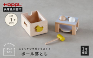 No.464-01 スタッキングボックストイ あひる（ボール落とし）