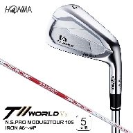 SHG0082　本間ゴルフ T//WORLD Vx N.S.PRO MODUS3TOUR 105 IRON #6～#P 5本組 ゴルフクラブ アイアン ツアーワールド