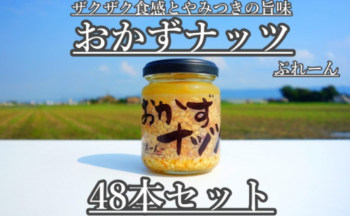 おかずナッツ ぷれーん 110g×48本 瓶詰 調味料  202375 - 福岡県朝倉市