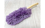 [むろの屋] モコモコ ハイクラスハンディモップ [パープル] [ 掃除道具 おしゃれ ナチュラル 北欧 インテリア 引っ越し 祝い 掃除 大掃除 そうじ モップ 丸洗い可能 便利 経済的 日用品 HYLON ]