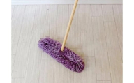 [むろの屋] モコモコ省スペースモップミニ用 替え糸 [パープル] [ 日用品 掃除 用品 モップ 最高級 マイクロファイバー スペア ストック 洗い替え かわいい おしゃれ デザイン インテリア HYLON ハイロン ]