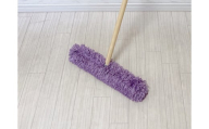 [むろの屋] モコモコ省スペースモップレギュラー用 替え糸 [パープル] [ 日用品 掃除 用品 モップ 最高級 マイクロファイバー スペア ストック 洗い替え かわいい おしゃれ デザイン インテリア HYLON ハイロン ]