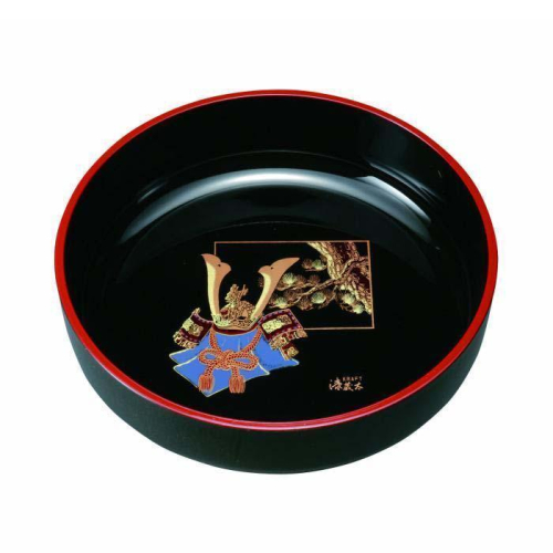 菓子鉢 7.0寸 黒 金蒔絵 ほまれ兜【YG85】 2026552 - 和歌山県那智勝浦町