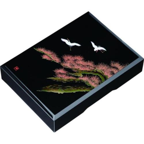 紀州漆器 加伏文庫 黒 飛祥 A4サイズ【YG215】 2026669 - 和歌山県那智勝浦町