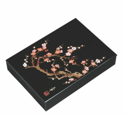 紀州漆器 板蓋手許 文庫 黒 香林 A4サイズ【YG244】 2026703 - 和歌山県那智勝浦町