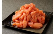 【無着色からし明太子（切れ子）】小分けタイプ 500g×4袋 計2kg 便利なジッパー付き袋 めんたいこ めんたい 辛子 明太 スケトウダラ すけとうだら