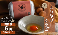 ★新登場【卵6回定期便】北海道産たまごを食べ比べ「とうきびたまご３種」24個×6回発送 酒井農場　L029
