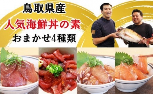 EY09：人気海鮮丼の素お試し4食セット 203373 - 鳥取県日吉津村