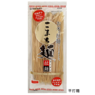 こまち麺 拉麺 平打麺 250g 10袋セット グルテンフリー 秋田県産 あきたこまち お米 を使った ラーメン 麺 乾麺 【(株)波里】[M5-15504]