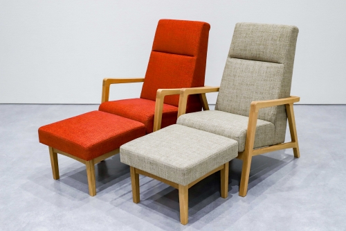 (22070001)Personal relaxing chair＆ottoman（パーソナル リラクシングチェア＆オットマン）
