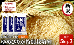 「北海道が誇れる最高級のお米を作る」ことを目的に、研究を重ね、誕生したのが「ゆめぴりか」です。 ほどよい粘りと甘み、やわらかさ、そしてつややかな炊きあがりの美しさを持つ北海道米の最高峰「ゆめぴりか」は