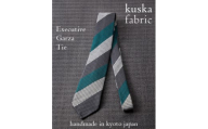 ＜手織りネクタイ＞エグゼクティブガルザタイNo.3 kuskafabric 京都・丹後のシルク織物【1254554】