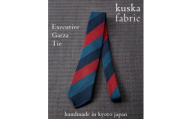 ＜手織りネクタイ＞エグゼクティブガルザタイNo.2 kuskafabric 京都・丹後のシルク織物【1254558】