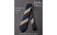 ＜手織りネクタイ＞エグゼクティブガルザタイNo.4 kuskafabric 京都・丹後のシルク織物【1254563】