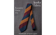 ＜手織りネクタイ＞エグゼクティブガルザタイNo.5 kuskafabric 京都・丹後のシルク織物【1254566】