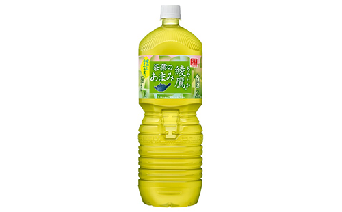 綾鷹茶葉のあまみ 2L PET×6本　コカコーラ 綾鷹 茶 お茶 カフェイン ペットボトル 常備 備蓄 蔵王【04301-0525】 2047799 - 宮城県蔵王町