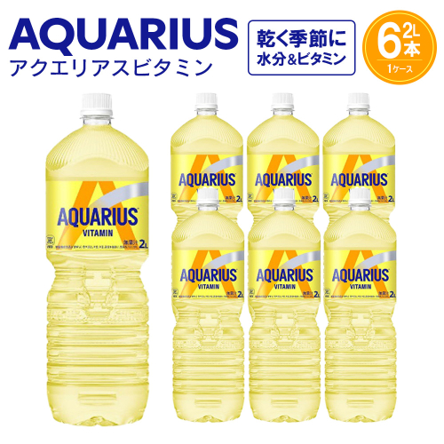 アクエリアス ビタミン2L×6本　【04301-0537】 2047813 - 宮城県蔵王町