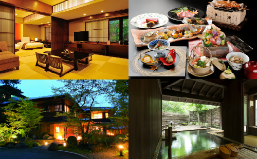 竹泉荘ジュニアプレミアスイート　平日ペア宿泊券（1泊2食付）　【04301-0298】 2047834 - 宮城県蔵王町