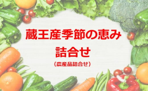 蔵王産 季節の恵み詰合せセット 【04301-0021】 2047861 - 宮城県蔵王町