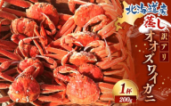 【訳あり】「蒸し」オオズワイガニ　1杯　約200ｇ