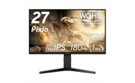 Pixio ゲーミングモニター 27インチ WQHD 180Hz Fast IPS ブラック/黒 PX277PN【 神奈川県 小田原市 】