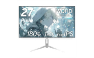 Pixio ゲーミングモニター 27インチ WQHD 180Hz IPS ホワイト/白 PX278WAVEW【 神奈川県 小田原市 】