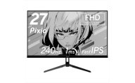 Pixio ゲーミングモニター 27インチ FHD 240Hz Fast IPS ブラック/黒 PX279WAVE【 神奈川県 小田原市 】