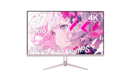 27インチのワイド画面に4K(3840×2160)の超高画質と発色の良いFast IPSパネルを搭載した、RPGなどのオープンワールド系ゲームにぴったりのゲーミングモニターです。1ms(GTG)の高応