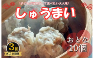 《3回定期便》手作り点心の店　Syun358. しゅうまい （おとな）10個