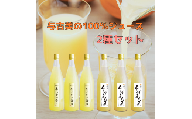 【010-96】与古美の100％ジュース2種各3本セット（リンゴ・梨）