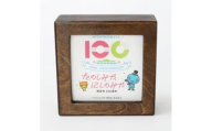 100周年記念　みやたん　つみきブロックカレンダー　（ダークブラウン）
