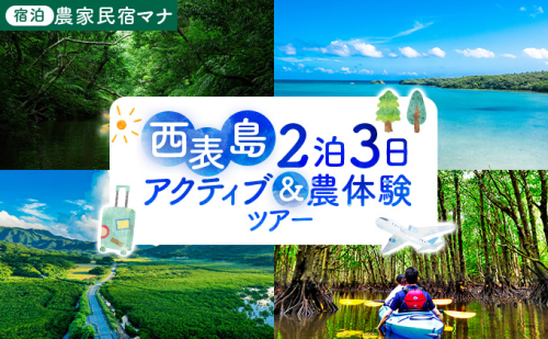 【竹富町観光協会がフルコーディネート！】西表島、2泊3日アクティブ＆農体験ツアー（宿泊：農家民宿マナ） 2079839 - 沖縄県竹富町