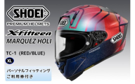 SHOEIヘルメット【X-Fifteen MARQUEZ HOLI】XL フィッティングチケット付き｜フルフェイス バイク ツーリング レーサー マルケス ショウエイ [1575]