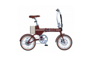 電動アシストオリタタミ自転車　tabico　mini　ココアブラウン【1613457】