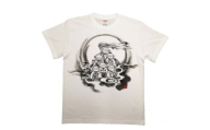 手描きTシャツ 仏画 六地蔵 (半袖 Mサイズ)【1615562】