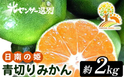 こだわりの青切りみかん 約2kg 農家直送 有機質肥料 100% サイズ混合 ｜ みかん 柑橘 果物 くだもの 果実 フルーツ 和歌山 有田 ※北海道・沖縄・離島への配送不可 ※2025年9月下旬～10月上旬頃に順次発送予定 2083323 - 和歌山県美浜町