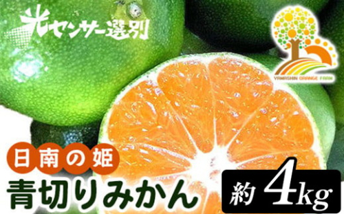 【先行予約】こだわりの青切りみかん 約4kg 農家直送 有機質肥料 100% サイズ混合 ｜ みかん 柑橘 果物 くだもの 果実 フルーツ 和歌山 有田 2083324 - 和歌山県美浜町