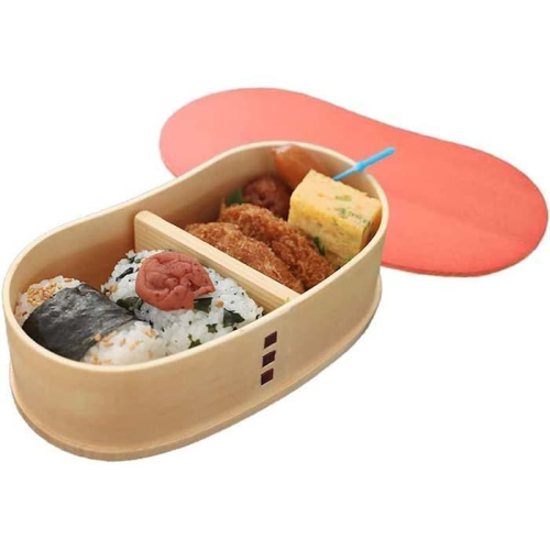 ［チェリーピンク］曲げわっぱ 豆型 カラー 弁当箱 紀州漆器 まげわっぱ［YS127］ 2088360 - 和歌山県上富田町