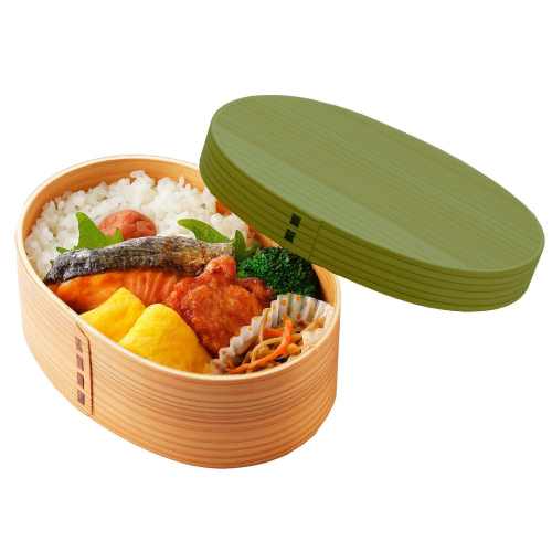 ［リーフグリーン］曲げわっぱ 弁当箱 一段 カラー 紀州漆器 伝統工芸［YS134］ 2088367 - 和歌山県上富田町
