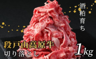 酒粕育ち 幻の牛 段戸山高原牛 切り落とし 国産牛 牛肉 細切り 1kg (200g×5） 1パック200ｇ 小分け 蓬莱泉 肉じゃが 牛丼