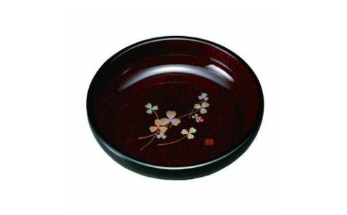 菓子鉢 7.0寸 菓子鉢 石目塗 クローバー【YG78】 2089843 - 和歌山県上富田町