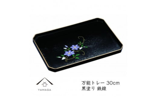 万能トレー 黒 鉄線 30cm【YG276】 2089994 - 和歌山県上富田町