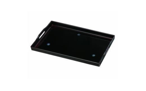 長手盆 48cm 溜 貝張 やまと梅【YG415】 2090072 - 和歌山県上富田町