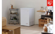 冷凍庫 上開き式冷凍庫 63L ICSD-6A-W ホワイト