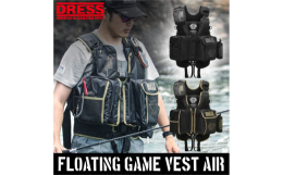 ◆商品の特徴◆──────────────多機能なフローティングゲームベストに取り外し可能なウエストベルトサポーターを標準装備。ウエストベルトタイプのサポーターにより、荷重が分散されるため身体への負担