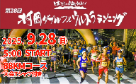 【令和7年9月28日（日）開催 第28回 村岡ダブルフルウルトラランニング 88kmコース 1名様分 出走権 ふるさと納税枠 大会Tシャツ付き】人数限定先着順  マラソン 山岳 兵庫県 香美町 村岡 むらおか 村岡ダブルフルウルトラランニング大会事務局 78-02